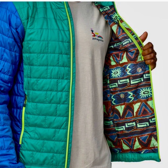 PATAGONIA MENS XXL NANO PUFF JACKET NWOT SUBTIDAL BLUE LIMITED EDITION 84212/24 - Picture 4 of 16